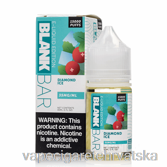 Vape Cigarete Diamond Ice - Blank Bar Soli - 30ml 50mg